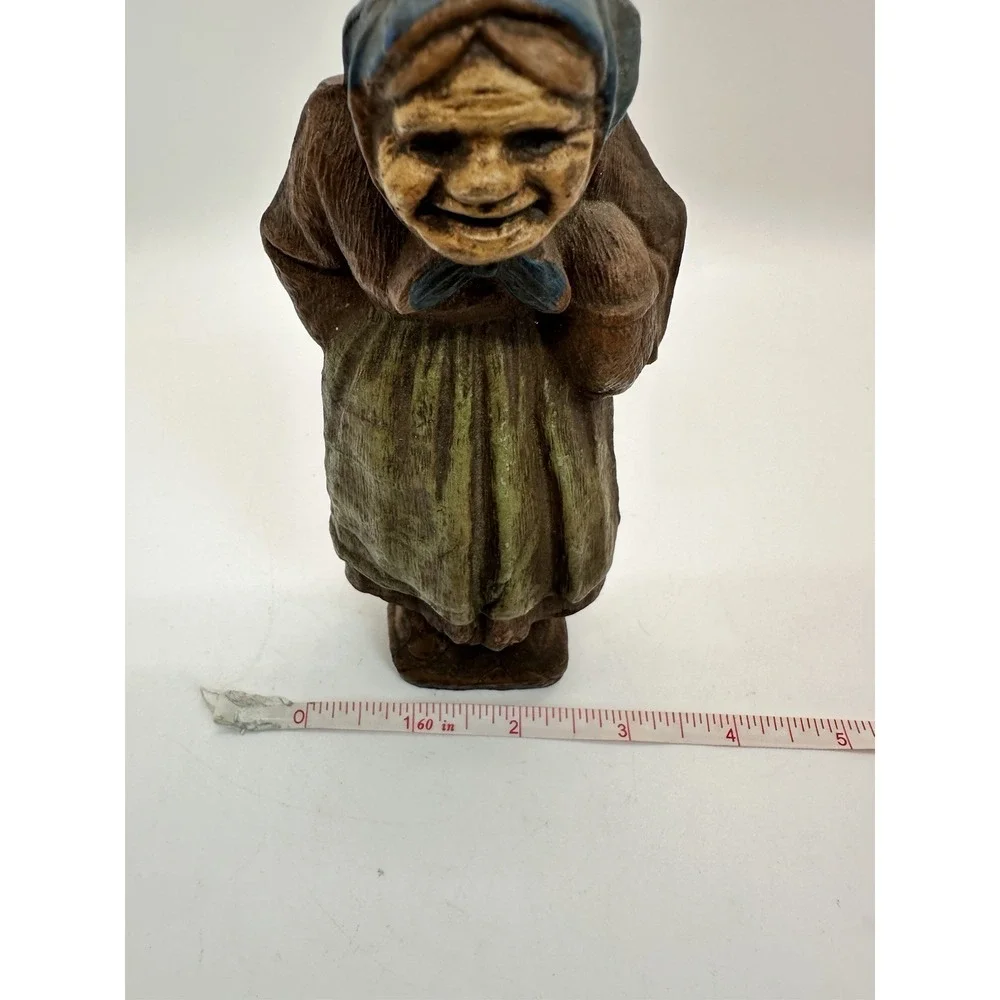 Vintage Syroco Grandma Wooden‎ 6